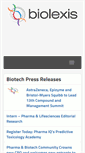 Mobile Screenshot of biolexis.com
